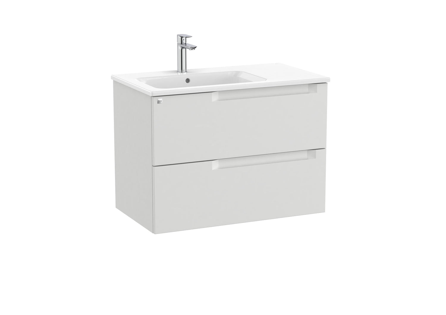 Aleyda Vanity Unit 2 Drawer 800 mm Left-Hand