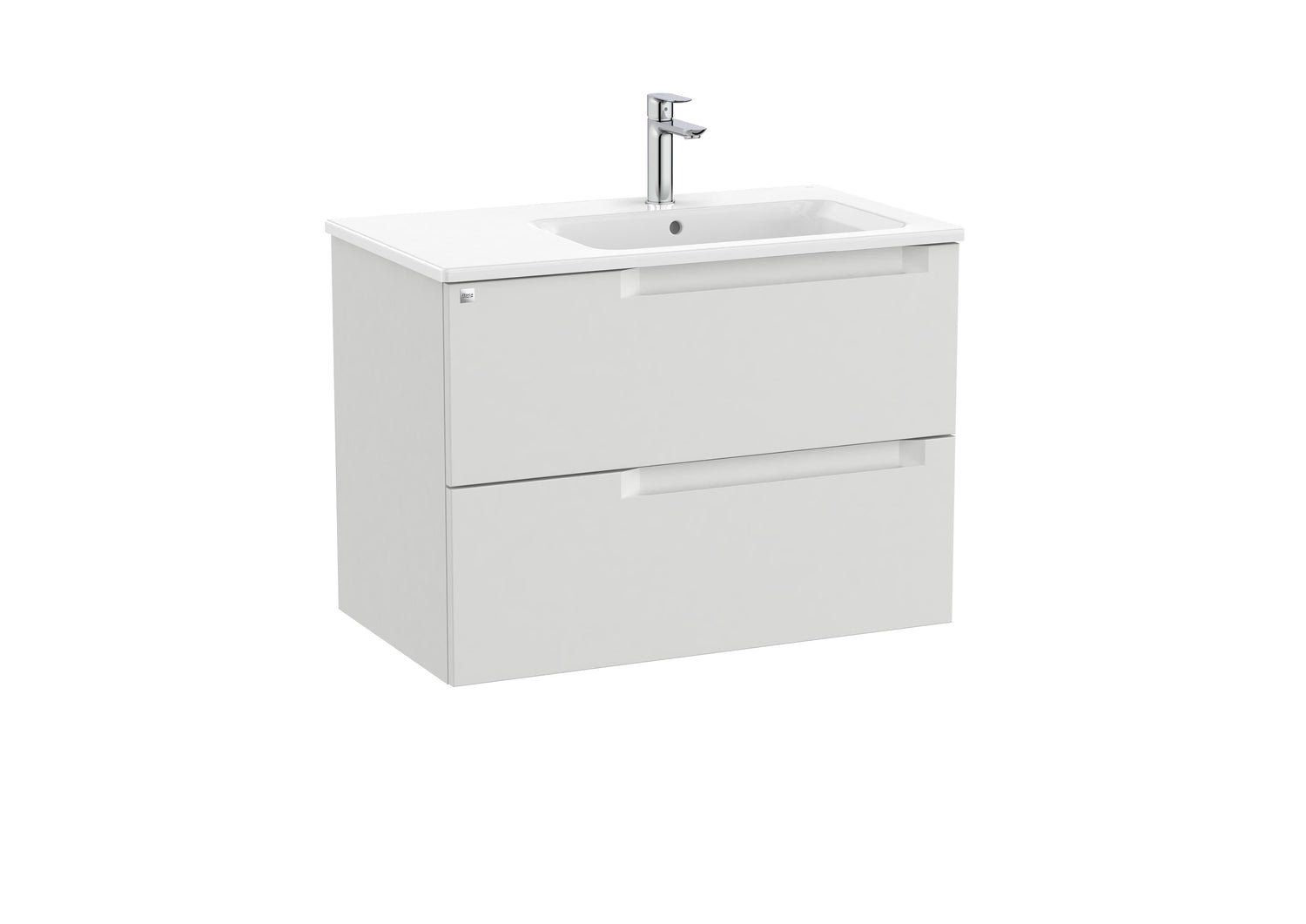 Aleyda Vanity Unit 2 Drawer 800 mm Right-Hand