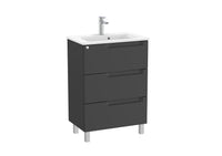 Aleyda Vanity Unit 3 Drawer 600 mm Compact