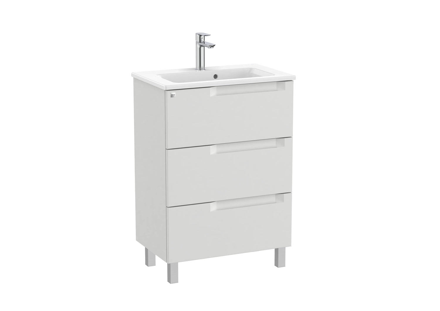 Aleyda Vanity Unit 3 Drawer 600 mm Compact