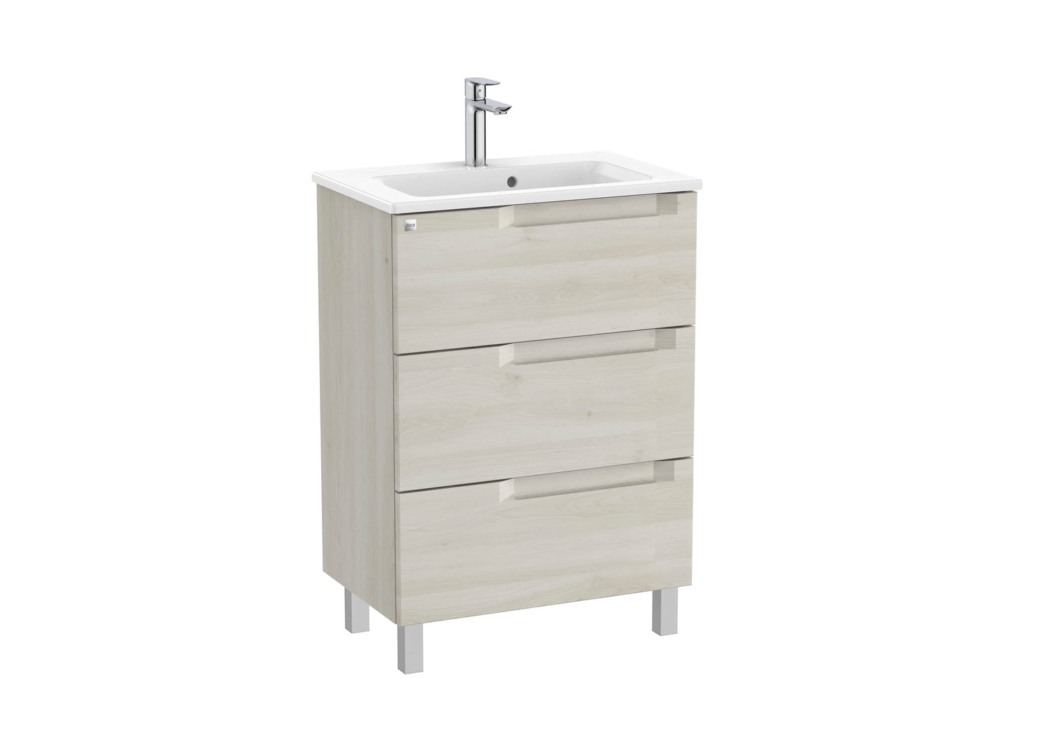 Aleyda Vanity Unit 3 Drawer 600 mm Compact
