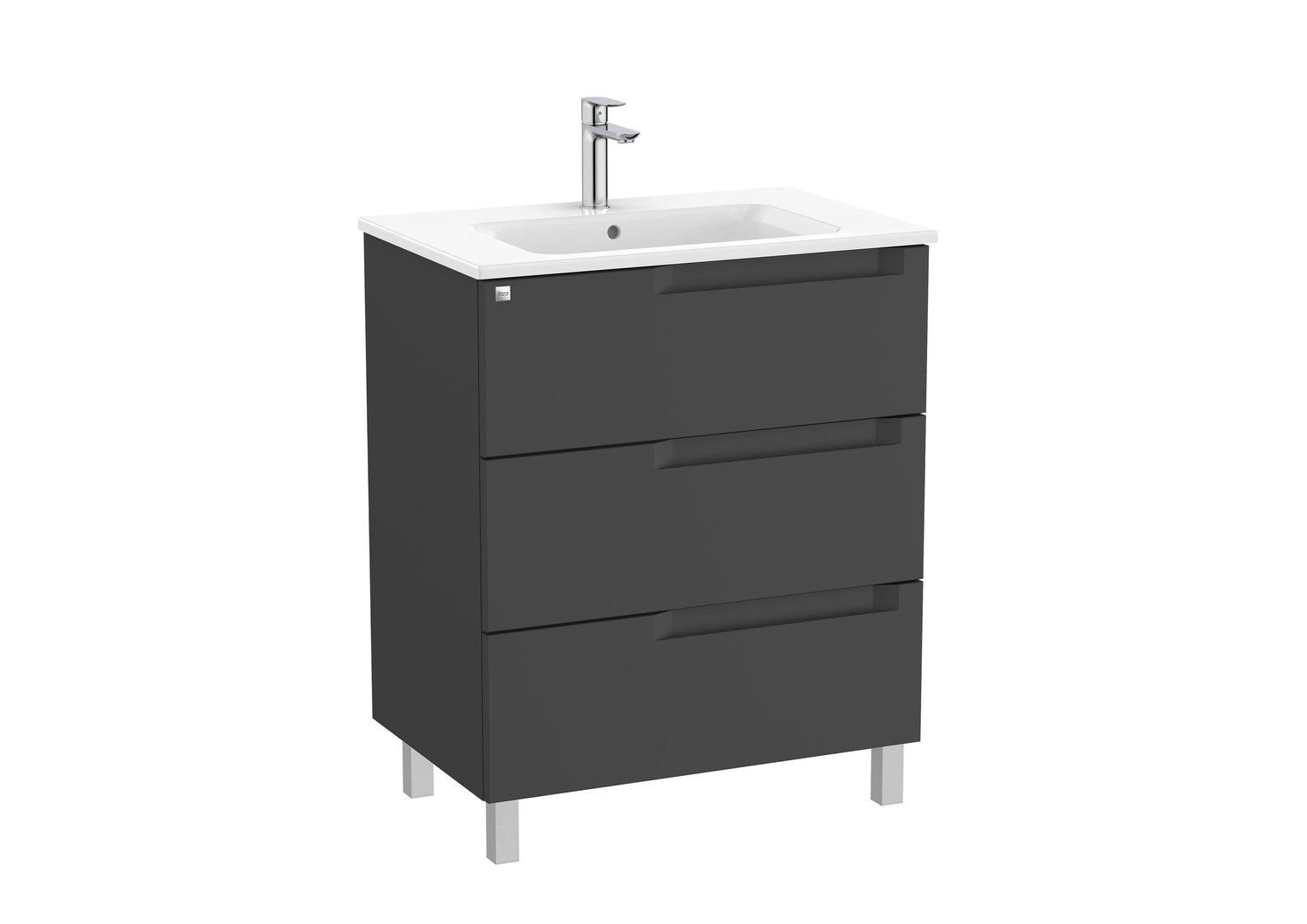 Aleyda Vanity Unit 3 Drawer 700 mm