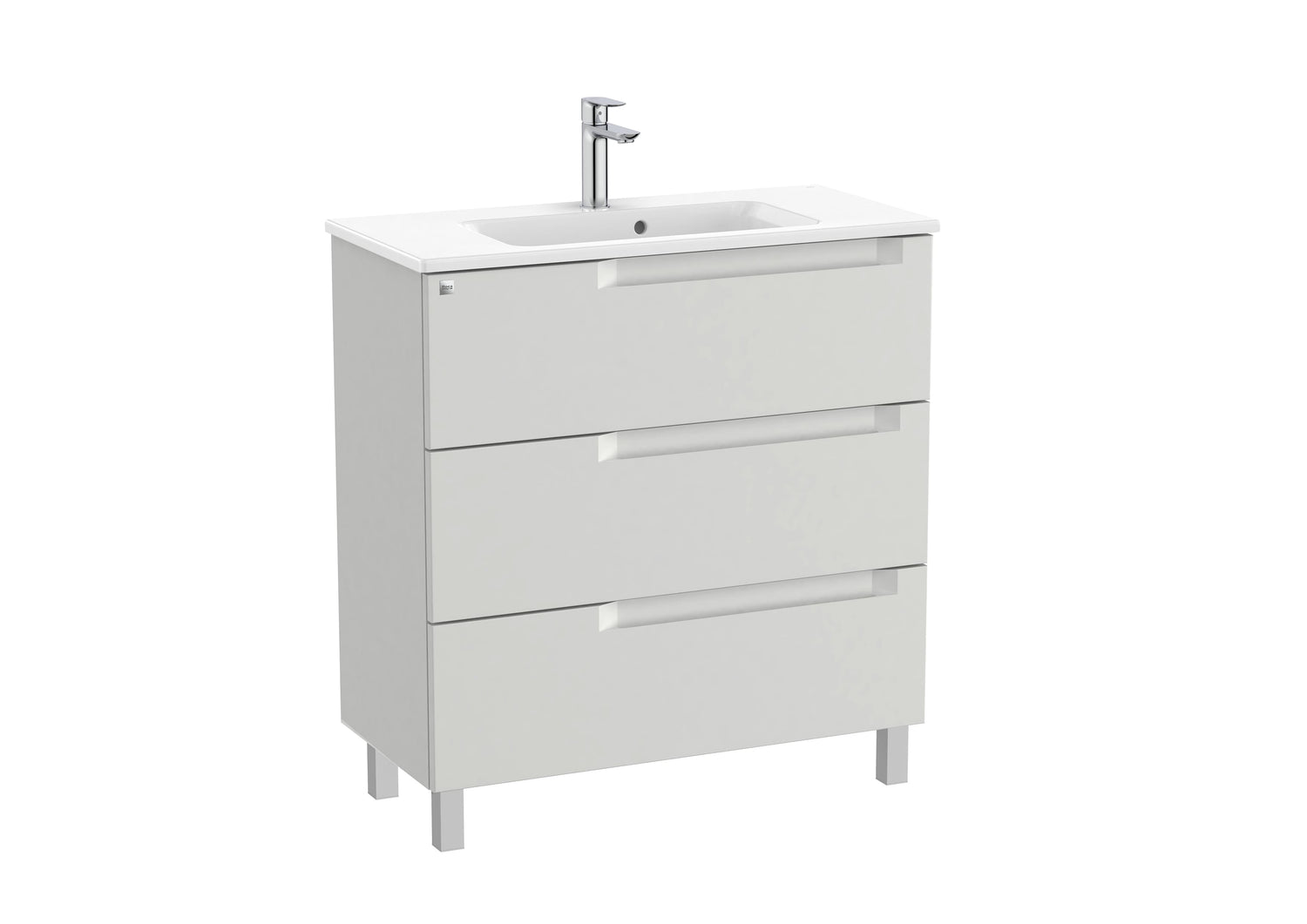 Aleyda Vanity Unit 3 Drawer 800 mm Compact