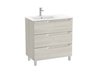 Aleyda Vanity Unit 3 Drawer 800 mm Left-Hand