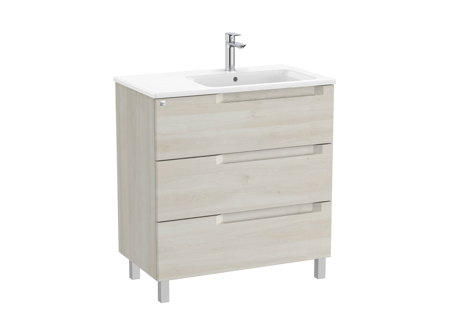Aleyda Vanity Unit 3 Drawer 800 mm Right-Hand