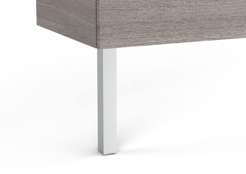 The Gap Set 2 Feet 275mm Aluminium / 2 Drawer On-Countertop