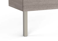 The Gap Set 2 Feet 275mm Aluminium / 2 Drawer On-Countertop