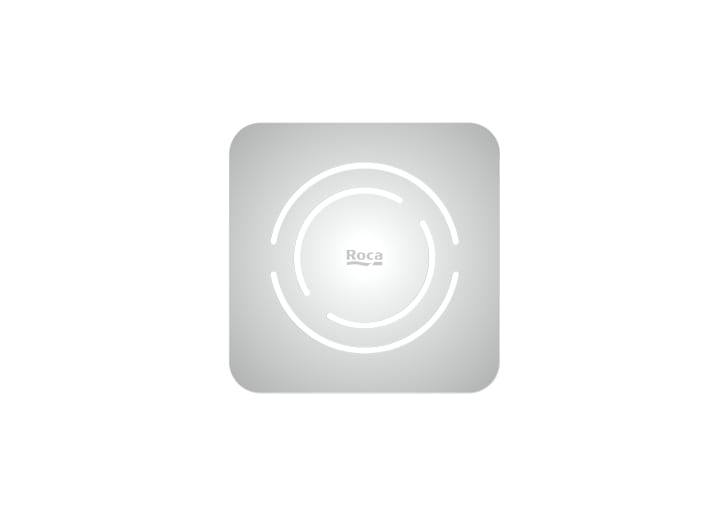 Terran-N Shower Tray Waste Cover Twist - Stainless Steel