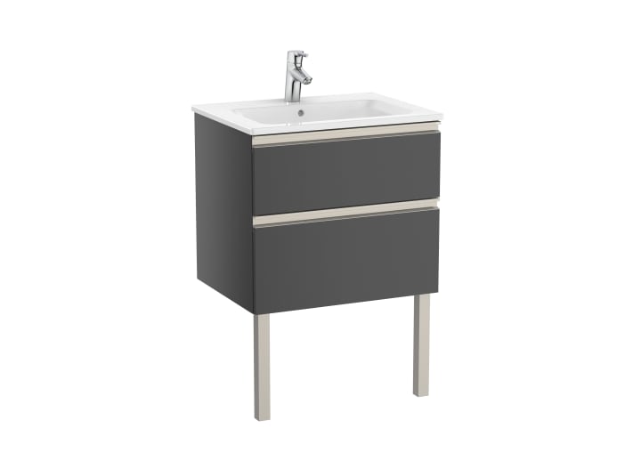The Gap Unik (Basin & Vanity Unit) 2 Drawer 600mm