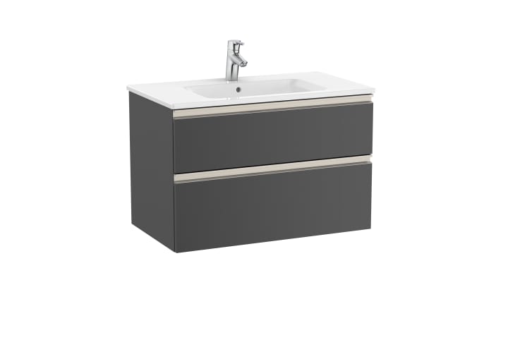 The Gap Unik (Basin & Vanity Unit) 2 Drawer 800mm