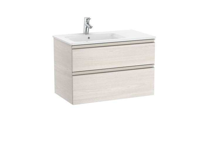 The Gap Unik (Basin & Vanity Unit) 2 Drawer Left-Hand 800mm