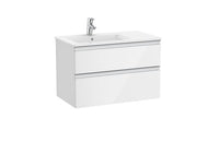 The Gap Unik (Basin & Vanity Unit) 2 Drawer Left-Hand 800mm