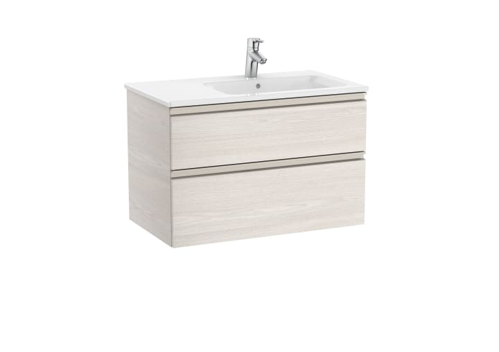 The Gap Unik (Basin & Vanity Unit) 2 Drawer Right-Hand 800mm