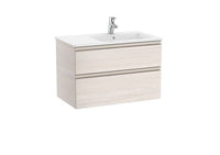 The Gap Unik (Basin & Vanity Unit) 2 Drawer Right-Hand 800mm