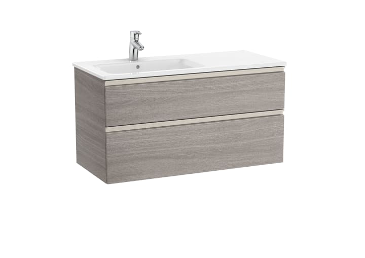 The Gap Unik (Basin & Vanity Unit) 2 Drawer Left-Hand 1000mm