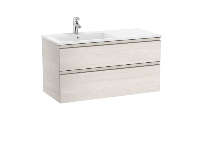 The Gap Unik (Basin & Vanity Unit) 2 Drawer Left-Hand 1000mm