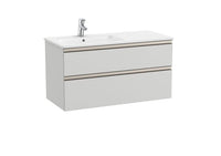 The Gap Unik (Basin & Vanity Unit) 2 Drawer Left-Hand 1000mm