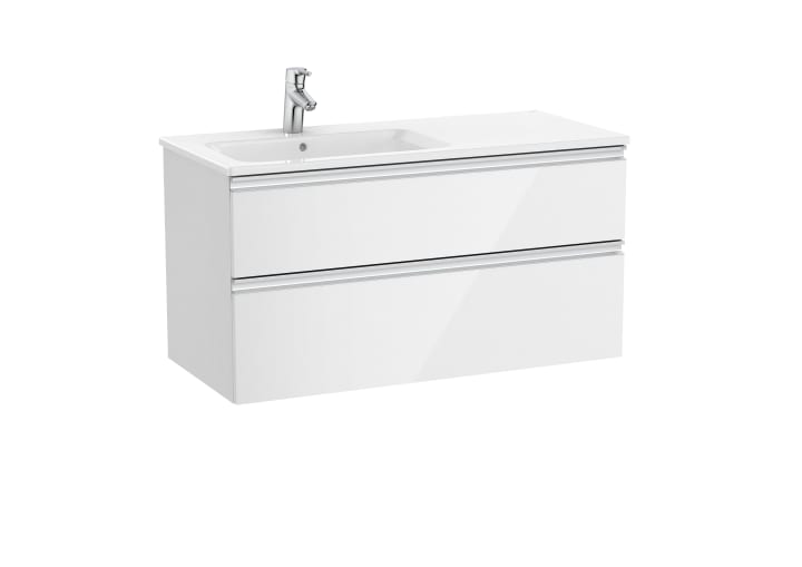 The Gap Unik (Basin & Vanity Unit) 2 Drawer Left-Hand 1000mm