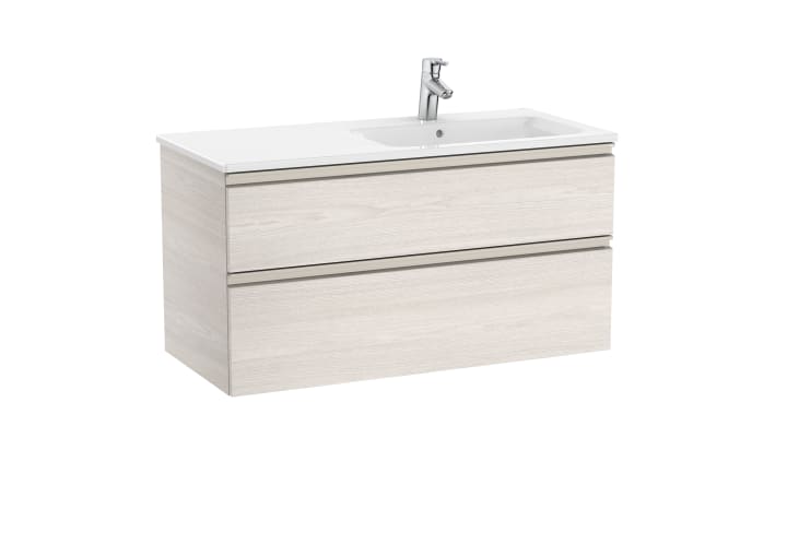 The Gap Unik (Basin & Vanity Unit) 2 Drawer Right-Hand 1000mm