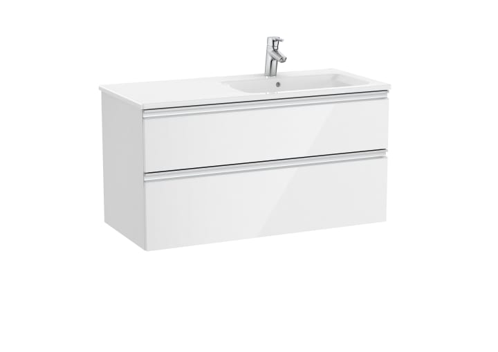 The Gap Unik (Basin & Vanity Unit) 2 Drawer Right-Hand 1000mm