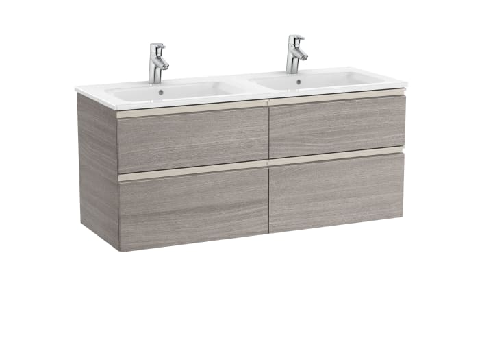 The Gap Unik (Basin & Vanity Unit) 2 Drawer 1200mm