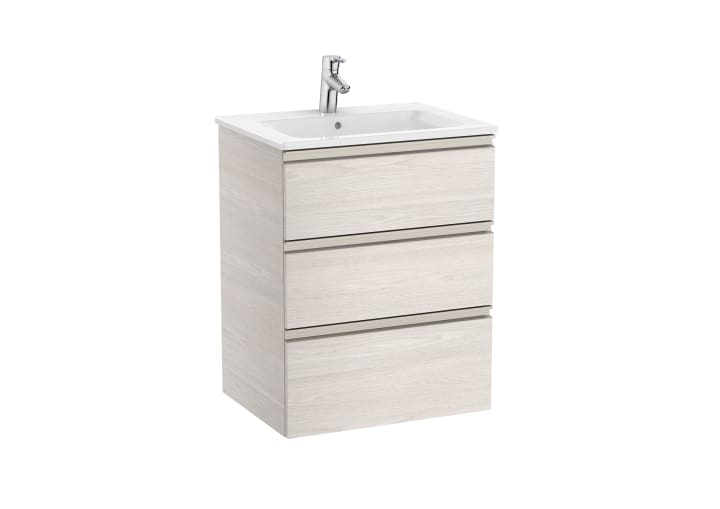 The Gap Unik (Basin & Vanity Unit) 3 Drawer 600mm