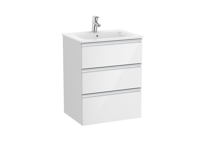 The Gap Unik (Basin & Vanity Unit) 3 Drawer 600mm