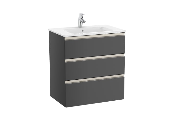 The Gap Unik (Basin & Vanity Unit) 3 Drawer 700mm
