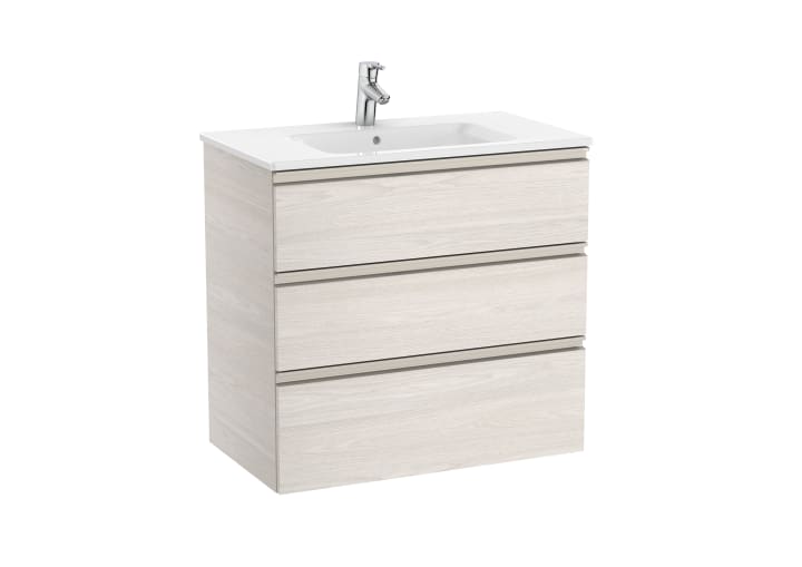 The Gap Unik (Basin & Vanity Unit) 3 Drawer 800mm