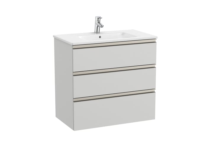 The Gap Unik (Basin & Vanity Unit) 3 Drawer 800mm
