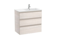 The Gap Unik (Basin & Vanity Unit) 3 Drawer Right-Hand 800mm