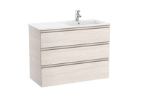 The Gap Unik (Basin & Vanity Unit) 3 Drawer Right-Hand 1000mm