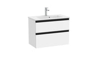 The Gap Unik (Basin & Vanity Unit) Compact 2 Drawer 700mm