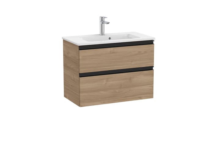 The Gap Unik (Basin & Vanity Unit) Compact 2 Drawer 700mm