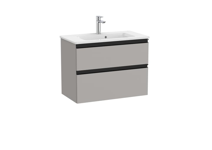 The Gap Unik (Basin & Vanity Unit) Compact 2 Drawer 700mm