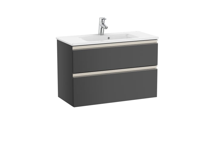 The Gap Unik (Basin & Vanity Unit) Compact 2 Drawer 800mm