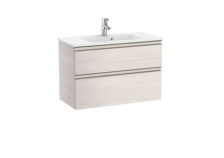 The Gap Unik (Basin & Vanity Unit) Compact 2 Drawer 800mm
