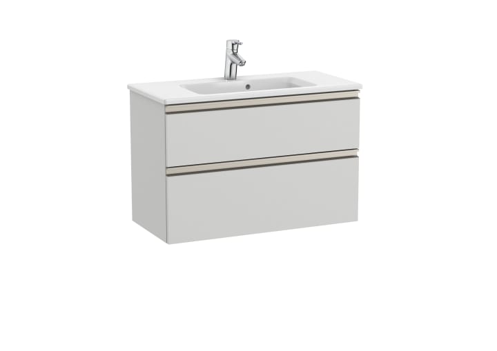 The Gap Unik (Basin & Vanity Unit) Compact 2 Drawer 800mm