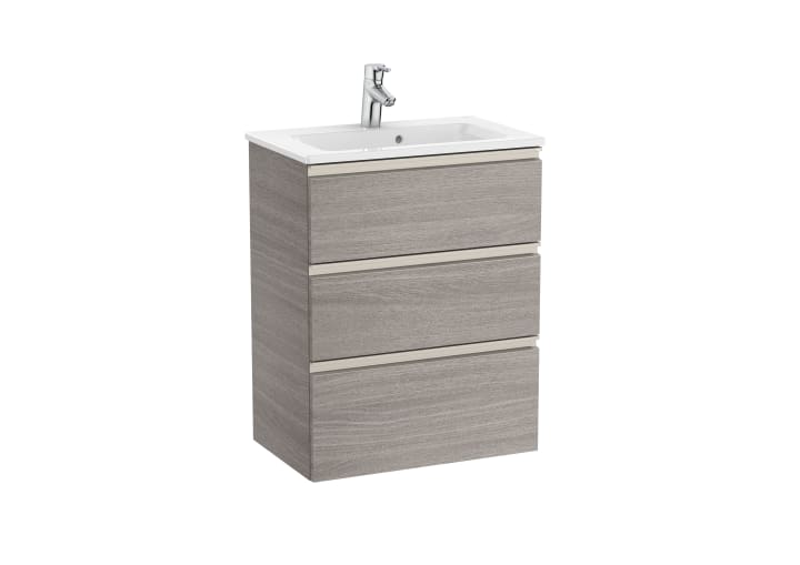 The Gap Unik (Basin & Vanity Unit) Compact 3 Drawer 600mm