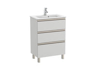 The Gap Unik (Basin & Vanity Unit) Compact 3 Drawer 600mm