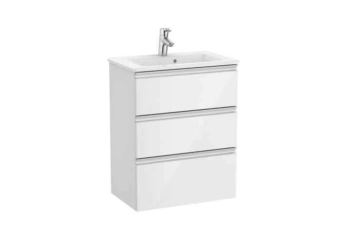 The Gap Unik (Basin & Vanity Unit) Compact 3 Drawer 600mm