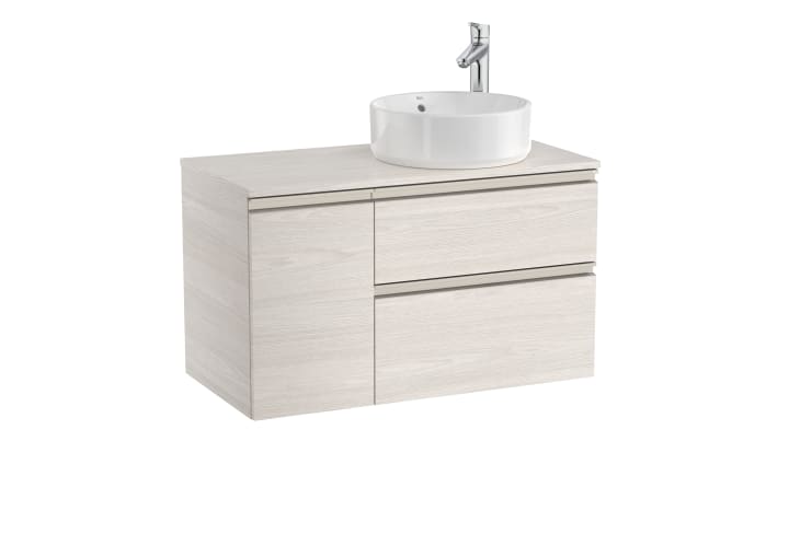 The Gap Unik On-Countertop (Vanity Unit & Countertop) Right-Hand 900mm