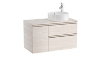 The Gap Unik On-Countertop (Vanity Unit & Countertop) Right-Hand 900mm