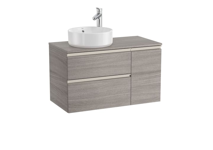 The Gap Unik On-Countertop (Vanity Unit & Countertop) Left-Hand 900mm