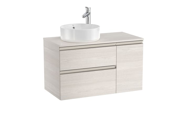 The Gap Unik On-Countertop (Vanity Unit & Countertop) Left-Hand 900mm