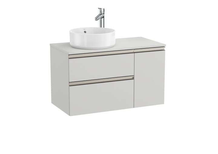 The Gap Unik On-Countertop (Vanity Unit & Countertop) Left-Hand 900mm