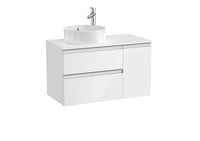 The Gap Unik On-Countertop (Vanity Unit & Countertop) Left-Hand 900mm