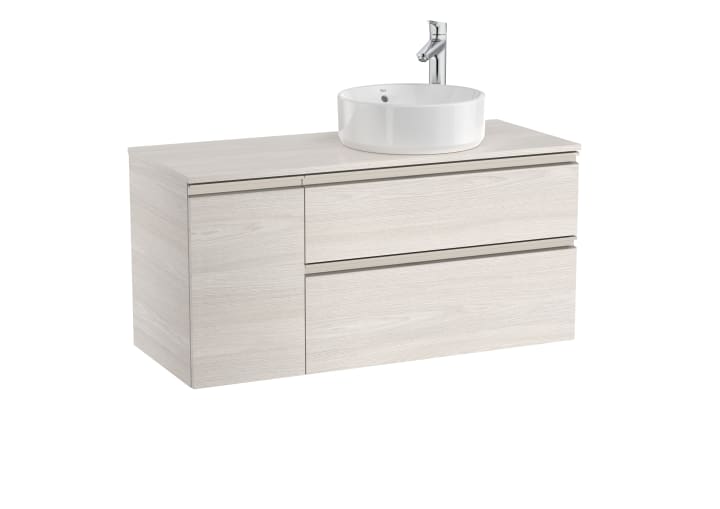 The Gap Unik On-Countertop (Vanity Unit & Countertop) Right-Hand 1100mm