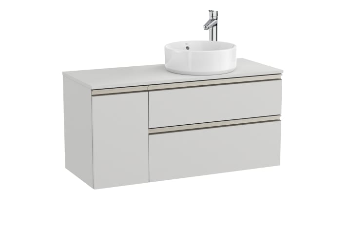 The Gap Unik On-Countertop (Vanity Unit & Countertop) Right-Hand 1100mm