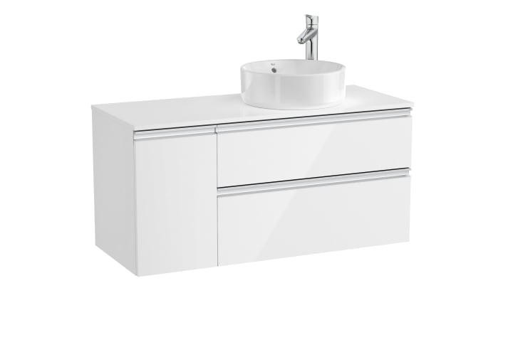 The Gap Unik On-Countertop (Vanity Unit & Countertop) Right-Hand 1100mm